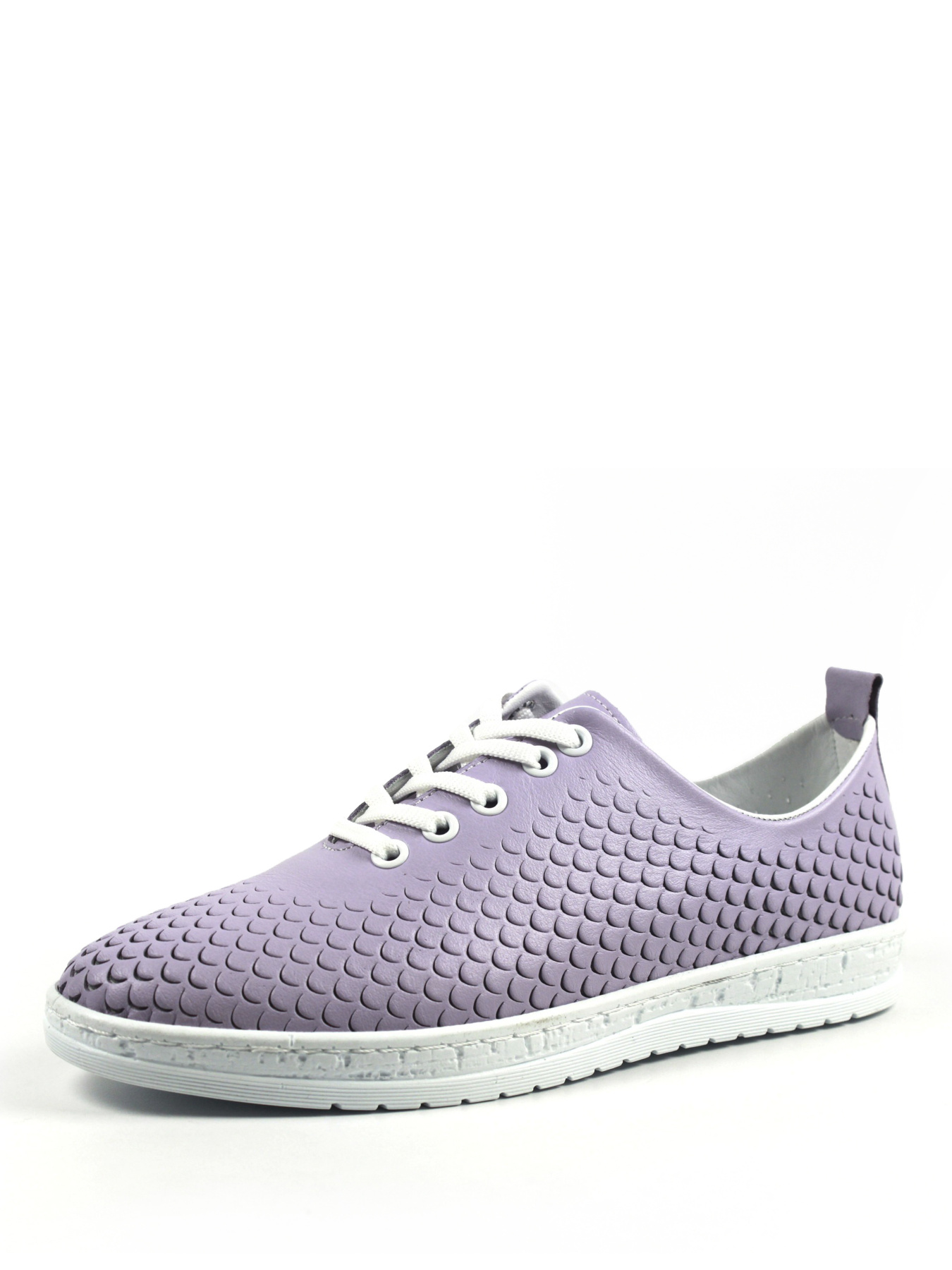 Кеды низкие It-girl модель 208-01-17-01-lilac Фото