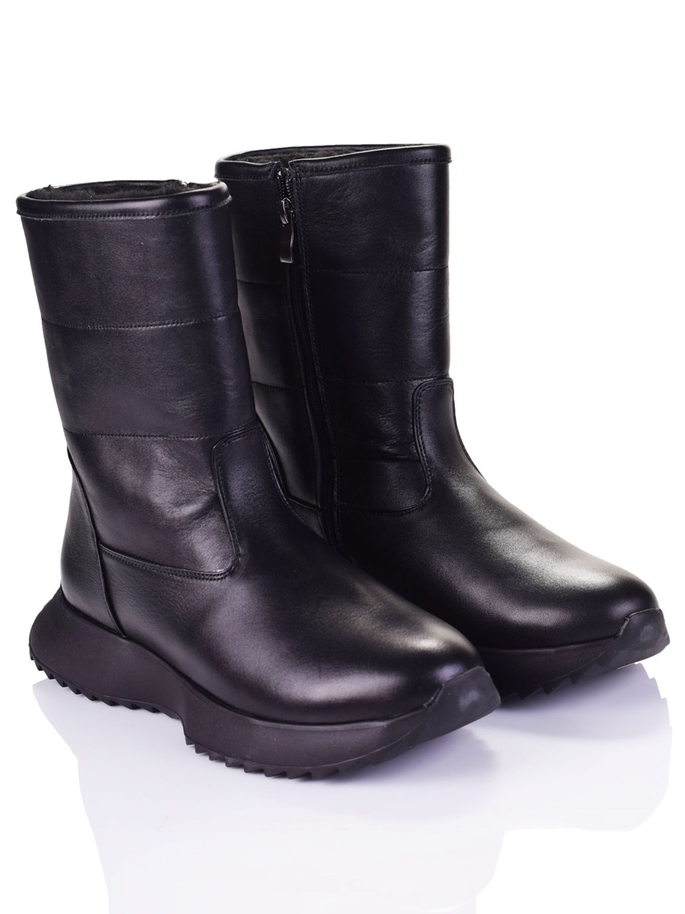 Сапоги дутики Derisan модель NK-205black Фото