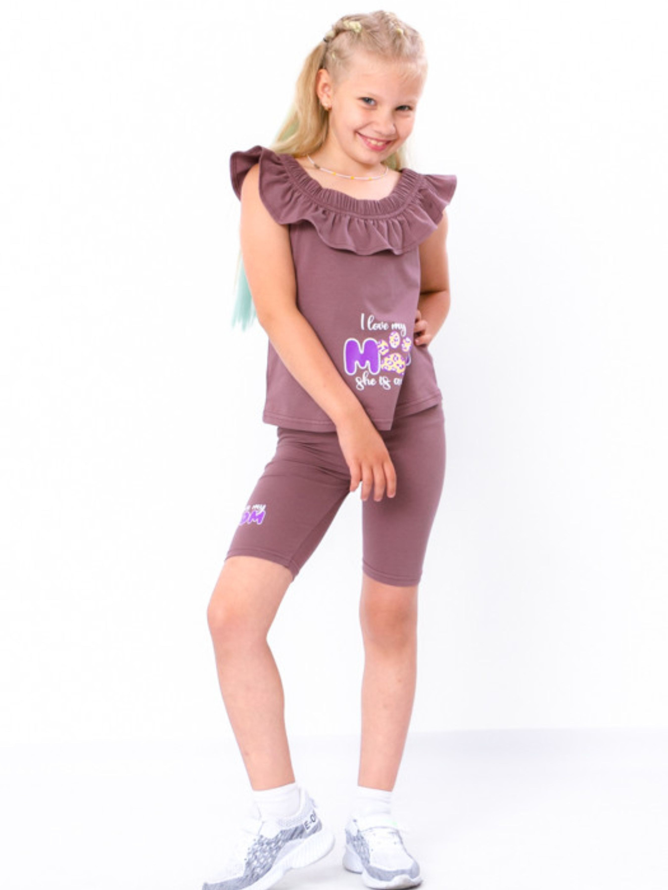 Повсякденний костюм Носи своє модель 6382-036-33-popelqsta-lavanda Фото