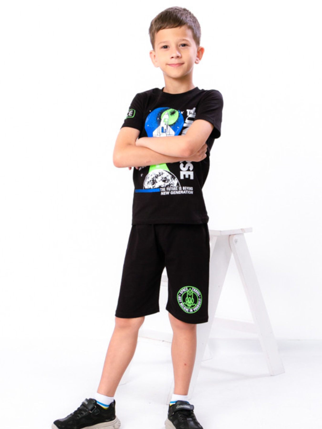 Костюм Носи своє модель 6386-001-33-chornij-kosmos Фото