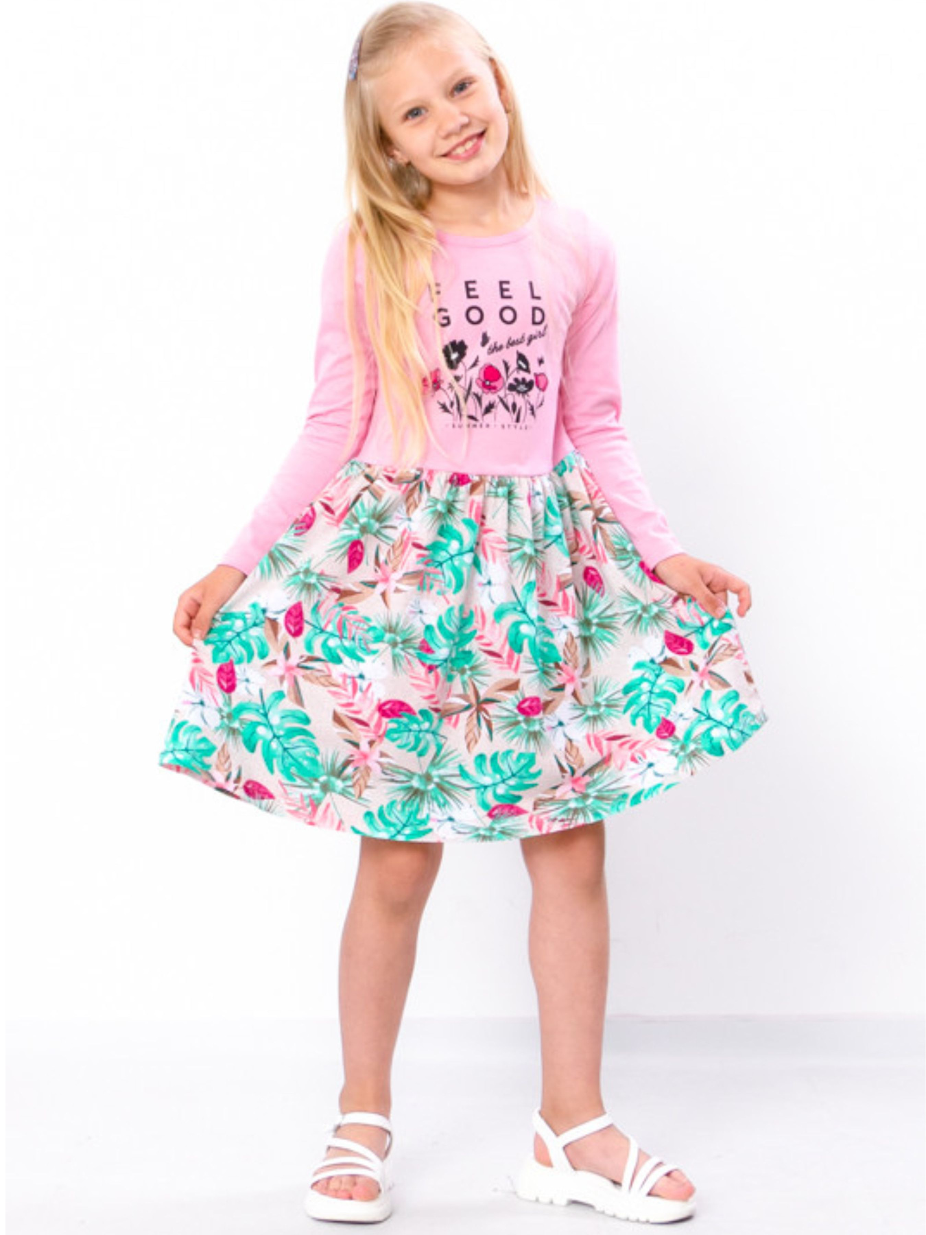 Сукня міді Носи своє модель 6117-002-33-tropk-rozhevij Фото