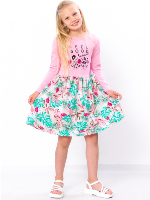 Платье миди Носи своє модель 6117-002-33-tropk-rozhevij Фото