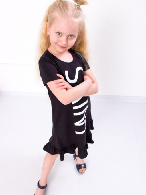 Платье-футболка Носи своє модель 6255-036-33-chornij Фото