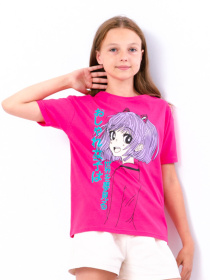 Футболка Носи своє модель 6333-001-33-2-svtlo-malinovij-anme Фото