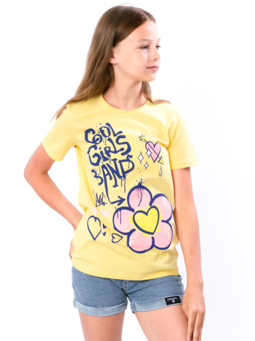 Футболка Носи своє модель 6021-001-33-2-svtlo-psochnij-romashka Фото