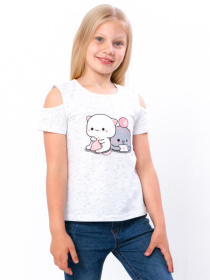Футболка Носи своє модель 6147-070-33-1-molochnij-kotiki Фото
