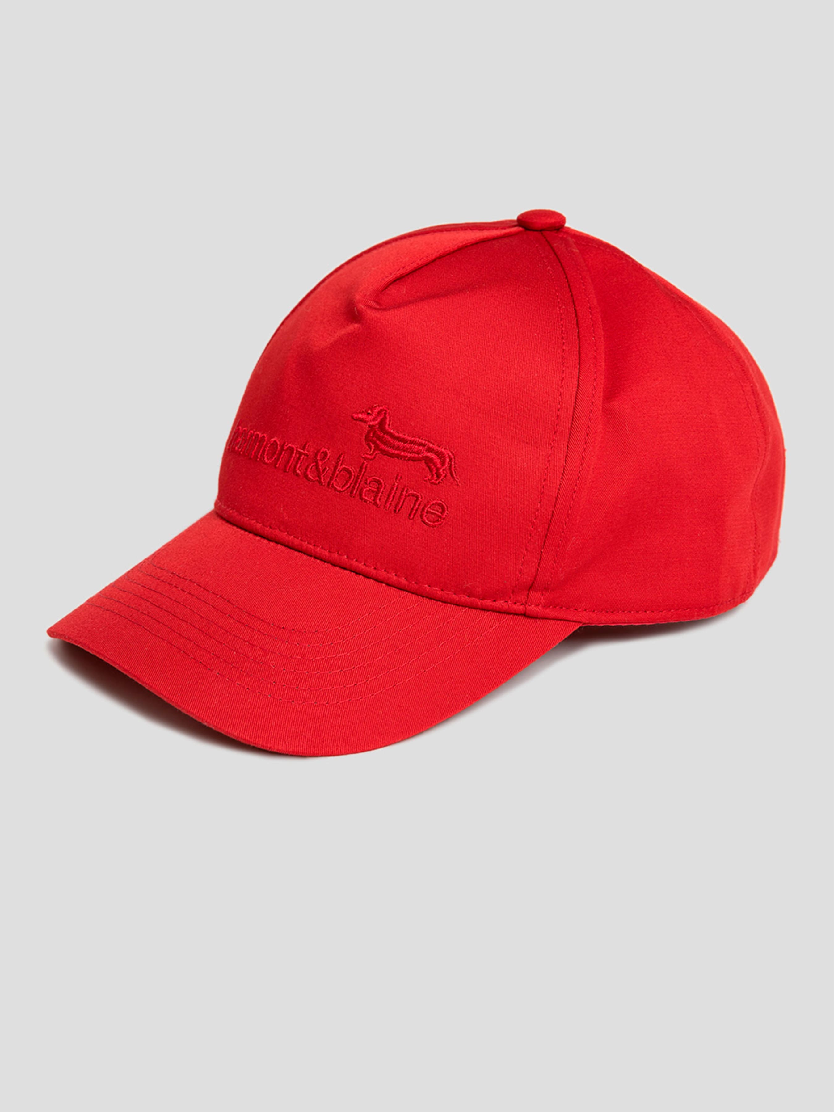 Harmont&Blaine Кепка (N0J102053303_513) Чоловіче колір - Червоний матеріал - Бавовна Harmont&Blaine - купити в Україні