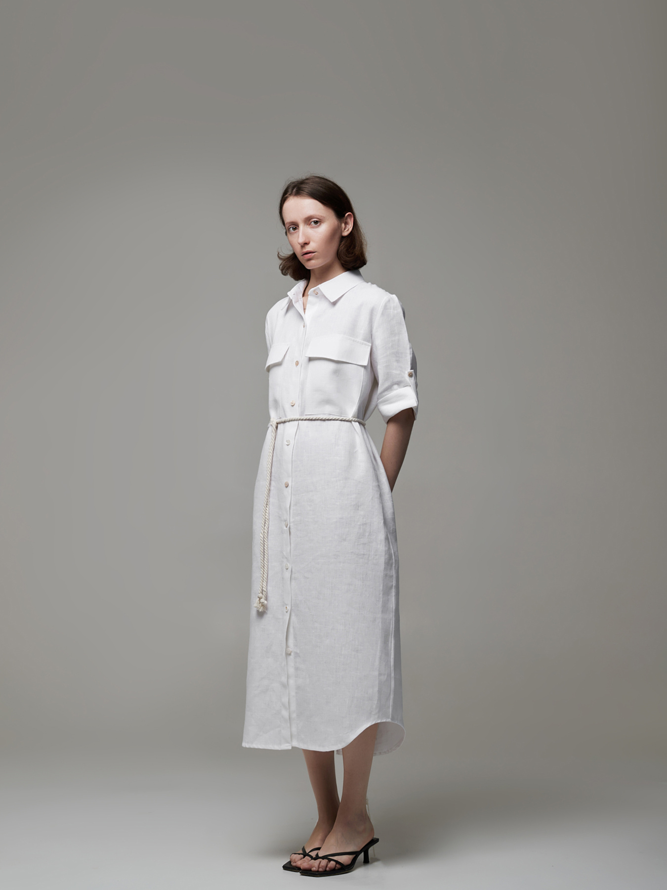 Платье миди GNIZDO модель LMSDRB-002 Фото