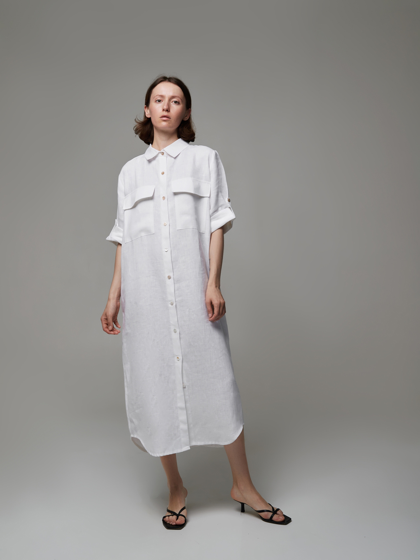 Платье миди GNIZDO модель LMSDRB-002 Фото