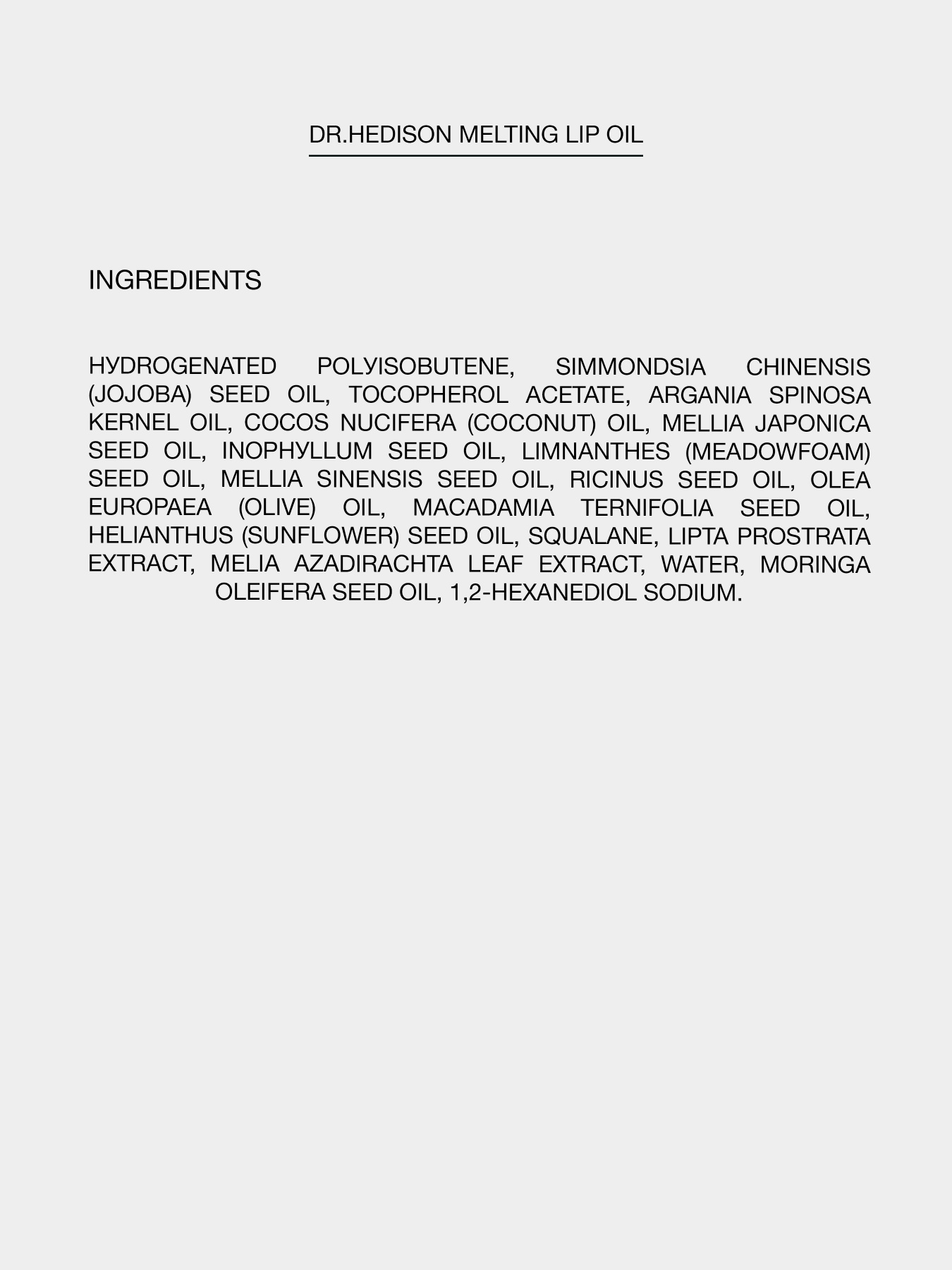 Олія для губ Dr.HEDISON модель 12150870 Фото