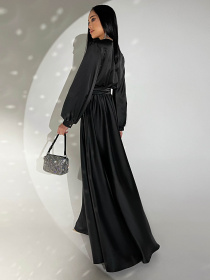 Платье макси Jadone Fashion модель Suknya_Shyk_chor Фото