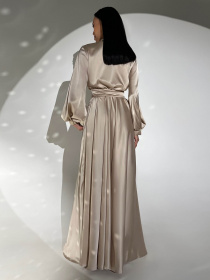 Платье макси Jadone Fashion модель Suknya_Shyk_bej Фото