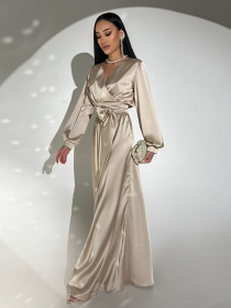 Платье макси Jadone Fashion модель Suknya_Shyk_bej Фото