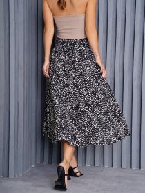 Юбка миди ISSA Plus модель 13941_black Фото