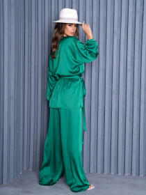 Костюм ISSA Plus модель 14129_green Фото