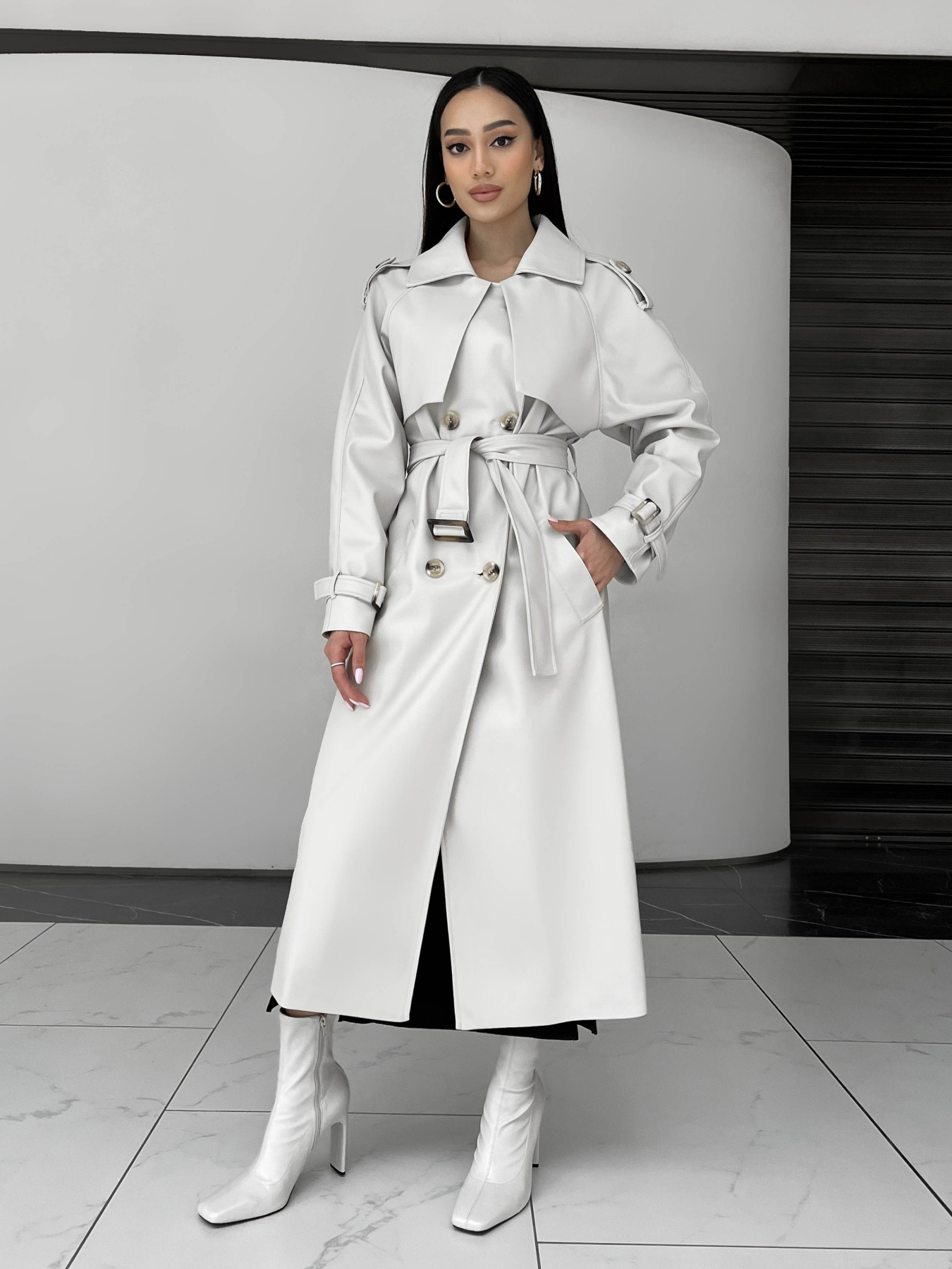Тренч Jadone Fashion модель Trench_Nekst_podovzhenyy_mol Фото