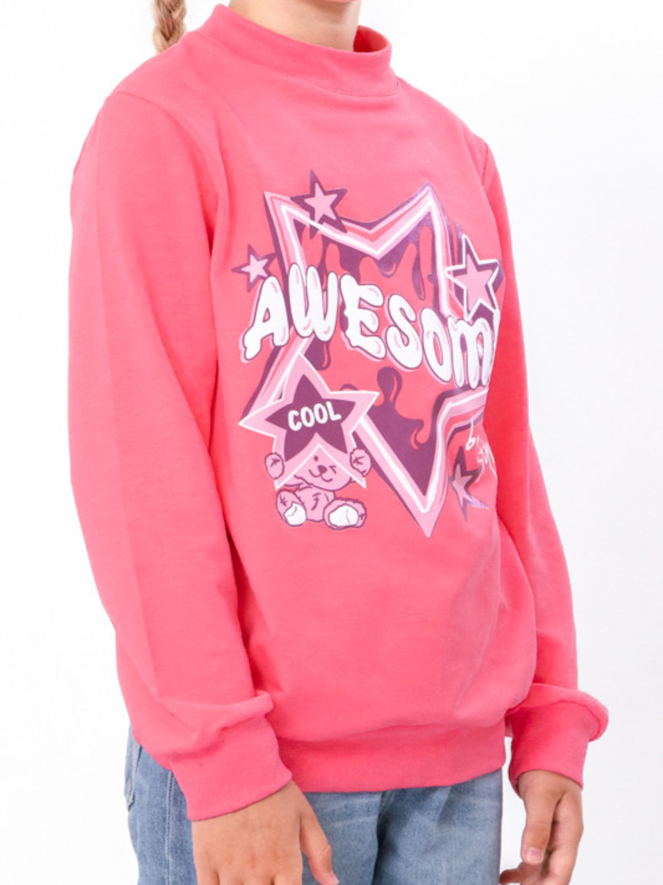 Свитшот Носи своє модель 6069-057-33-5-rozhevij-koral-zrka Фото