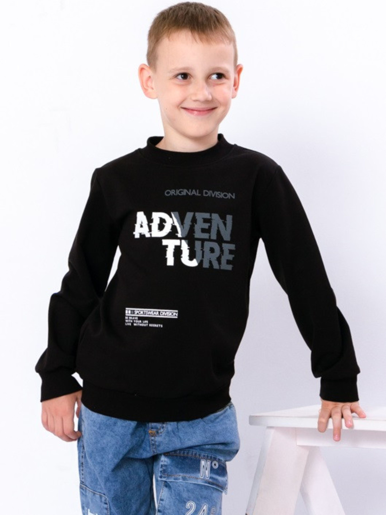 Свитшот Носи своє модель 6069-057-33-4-chornij-original Фото