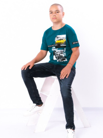 Футболка Носи своє модель 6263-001-33-1-smaragdovij-new Фото