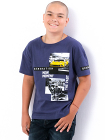 Футболка Носи своє модель 6263-001-33-1-temno-sinj-new Фото