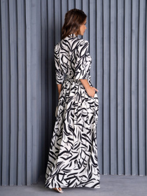 Сукня максі ISSA Plus модель 13814_white Фото