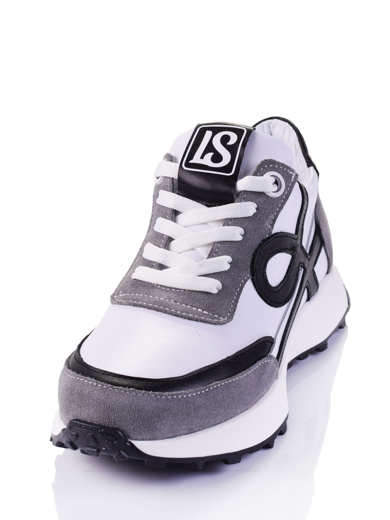 Кроссовки Derisan модель 175black-white Фото