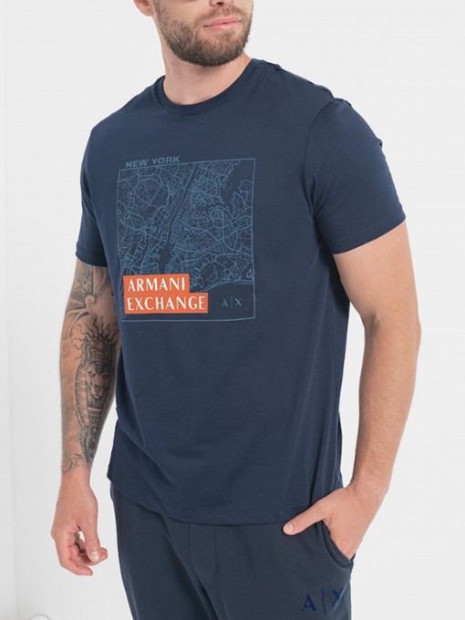 Футболкалар мен поло жейделер Armani Exchange үлгі 6RZTAH-ZJA5Z-25DX Фото
