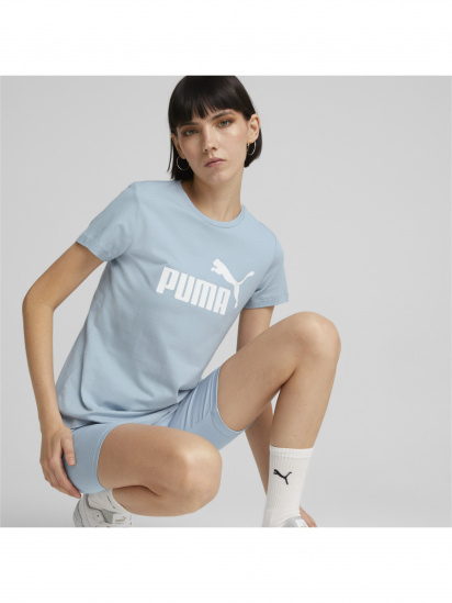 Футболка PUMA Ess Logo Tee модель 586775 — фото 3 - INTERTOP