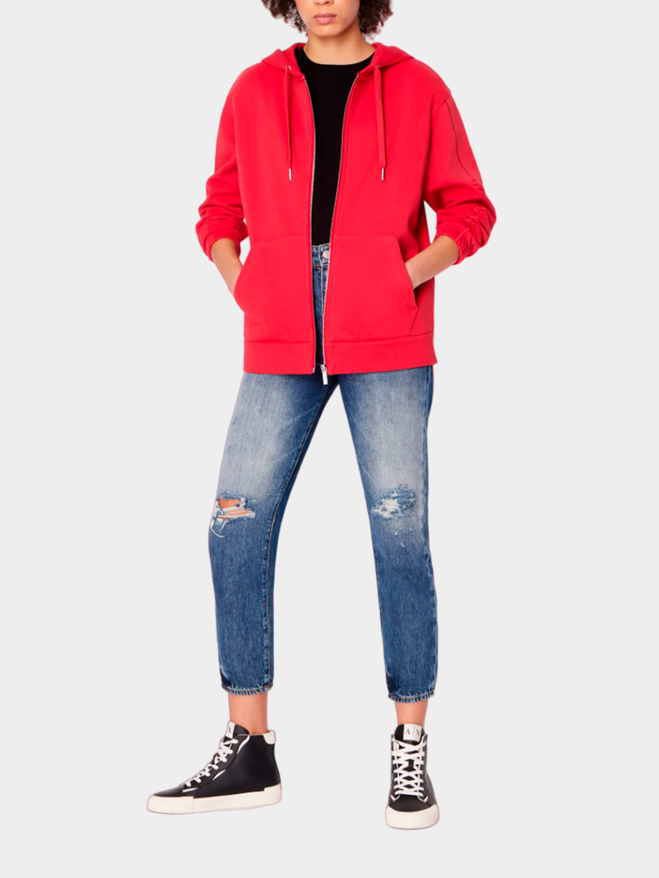 Худи и свитшоты Armani Exchange модель 6RYM71-YJBRZ-14BB Фото