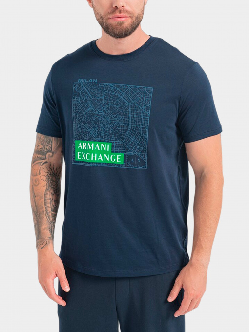 Футболкалар мен поло жейделер Armani Exchange үлгі 6RZTAH-ZJA5Z-25DW Фото
