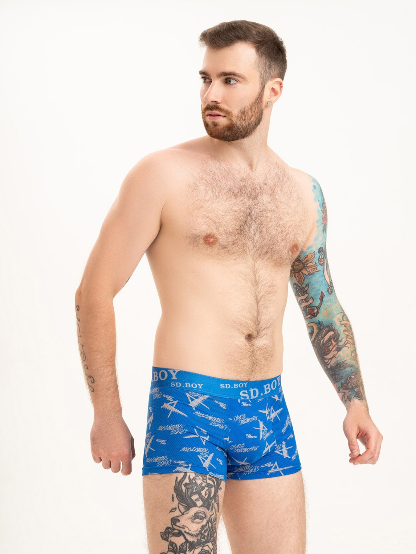 Труси ISSA Plus модель GN5-202_blue Фото