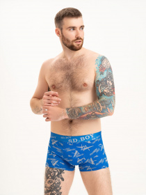 Труси ISSA Plus модель GN5-202_blue Фото