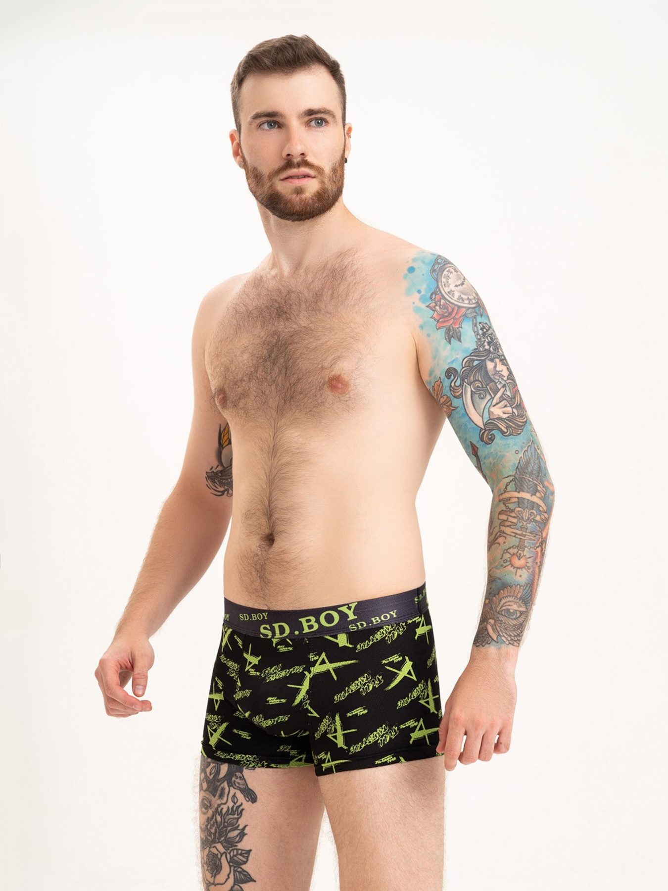 Трусы ISSA Plus модель GN5-202_black Фото