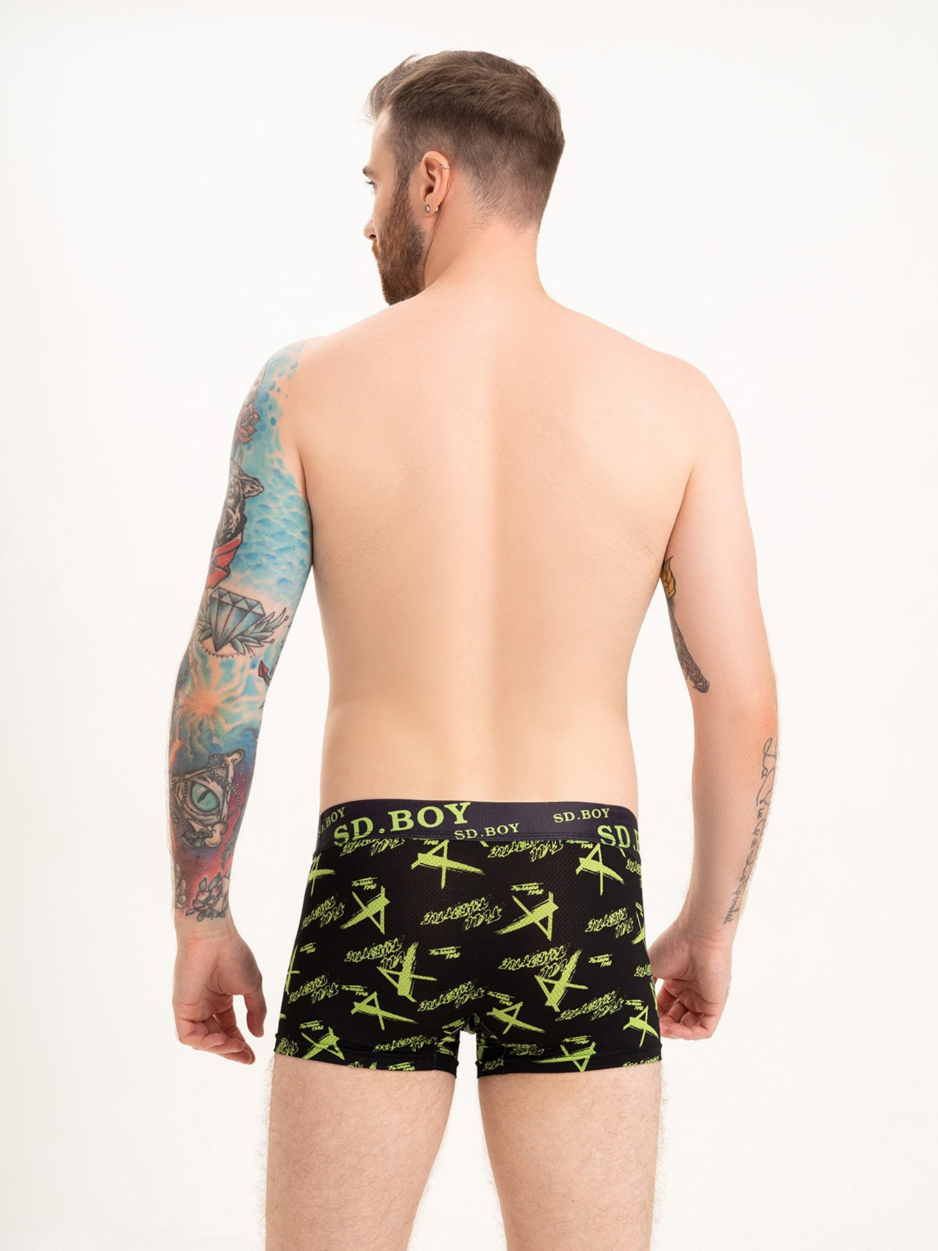 Трусы ISSA Plus модель GN5-202_black Фото