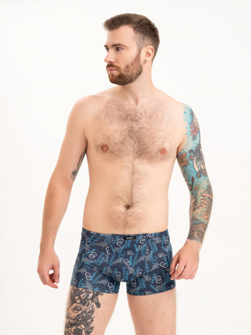 Трусы ISSA Plus модель GN5-203_blue Фото