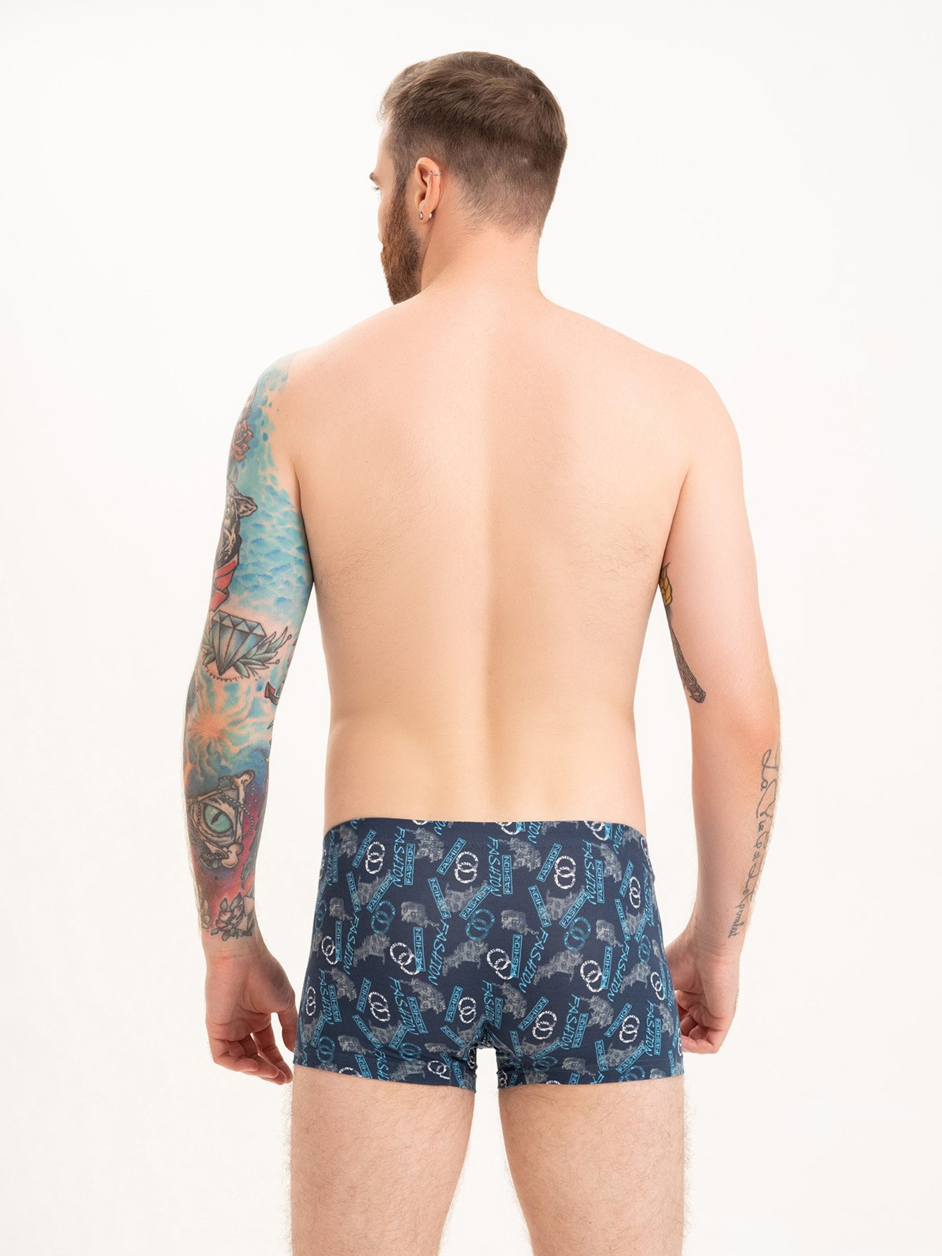 Трусы ISSA Plus модель GN5-203_blue Фото