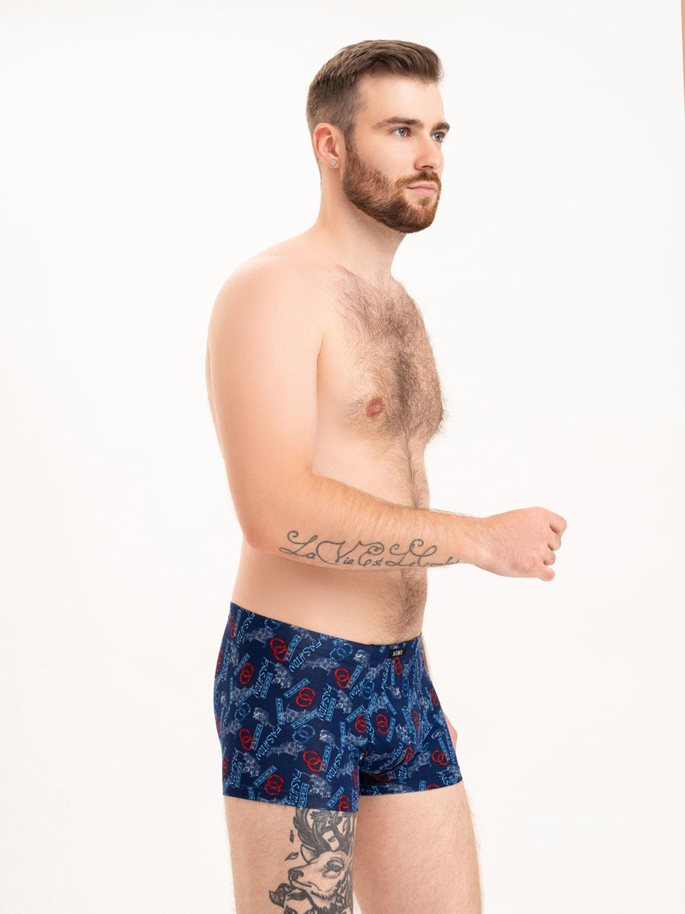 Трусы ISSA Plus модель GN5-203_darkblue Фото