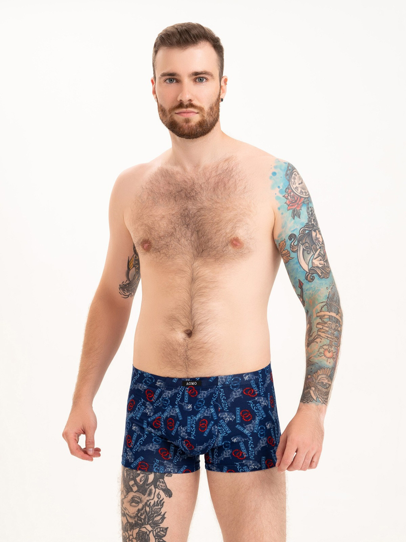 Трусы ISSA Plus модель GN5-203_darkblue Фото