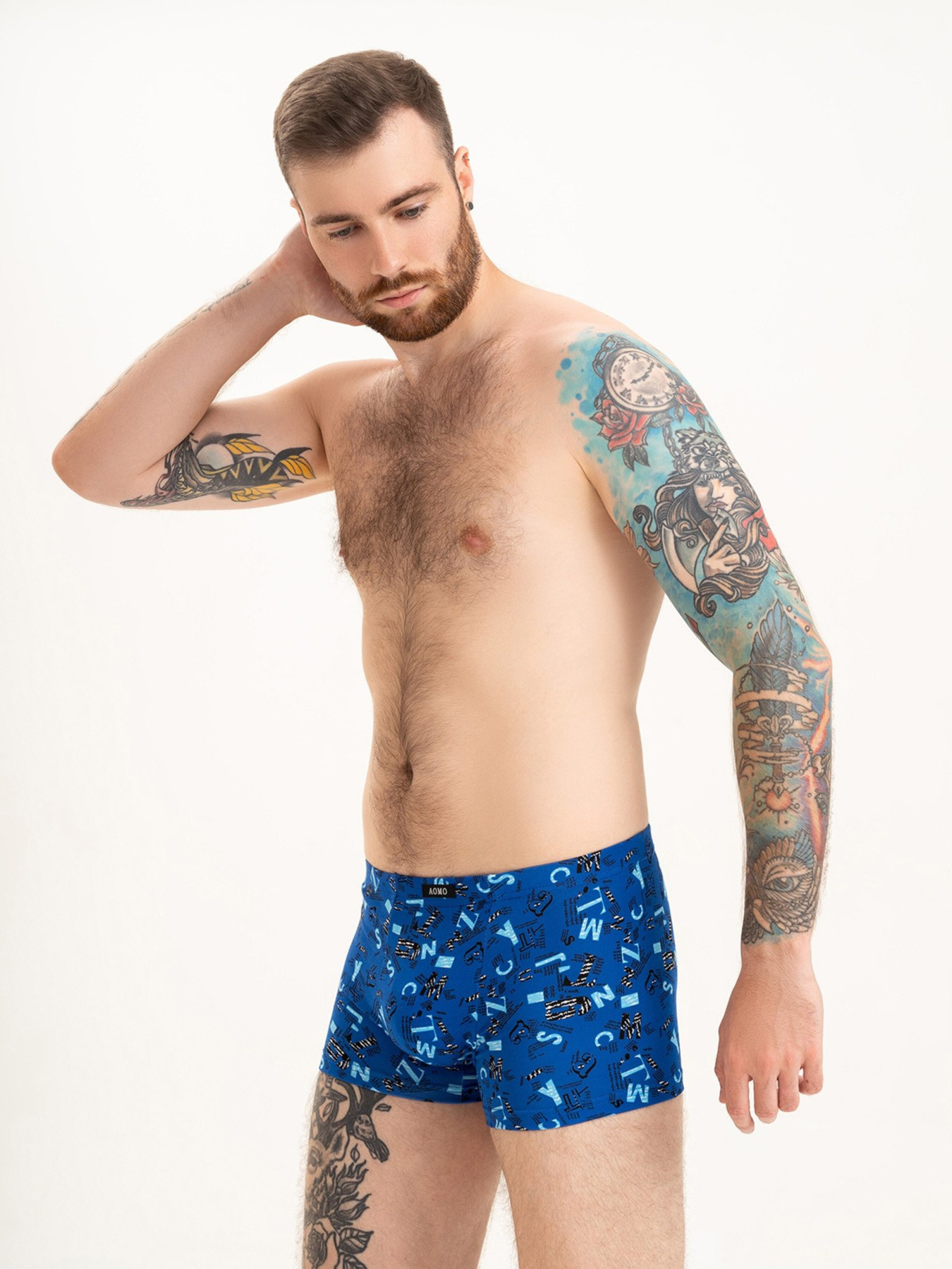 Труси ISSA Plus модель GN5-204_blue Фото