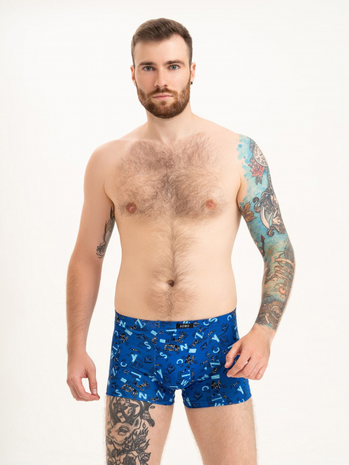 Трусы ISSA Plus модель GN5-204_blue Фото