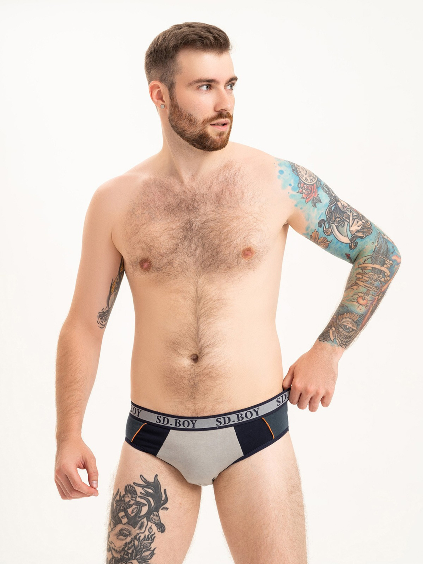 Труси ISSA Plus модель GN5-205_grey Труси ISSA Plus модель GN5-205_grey Фото