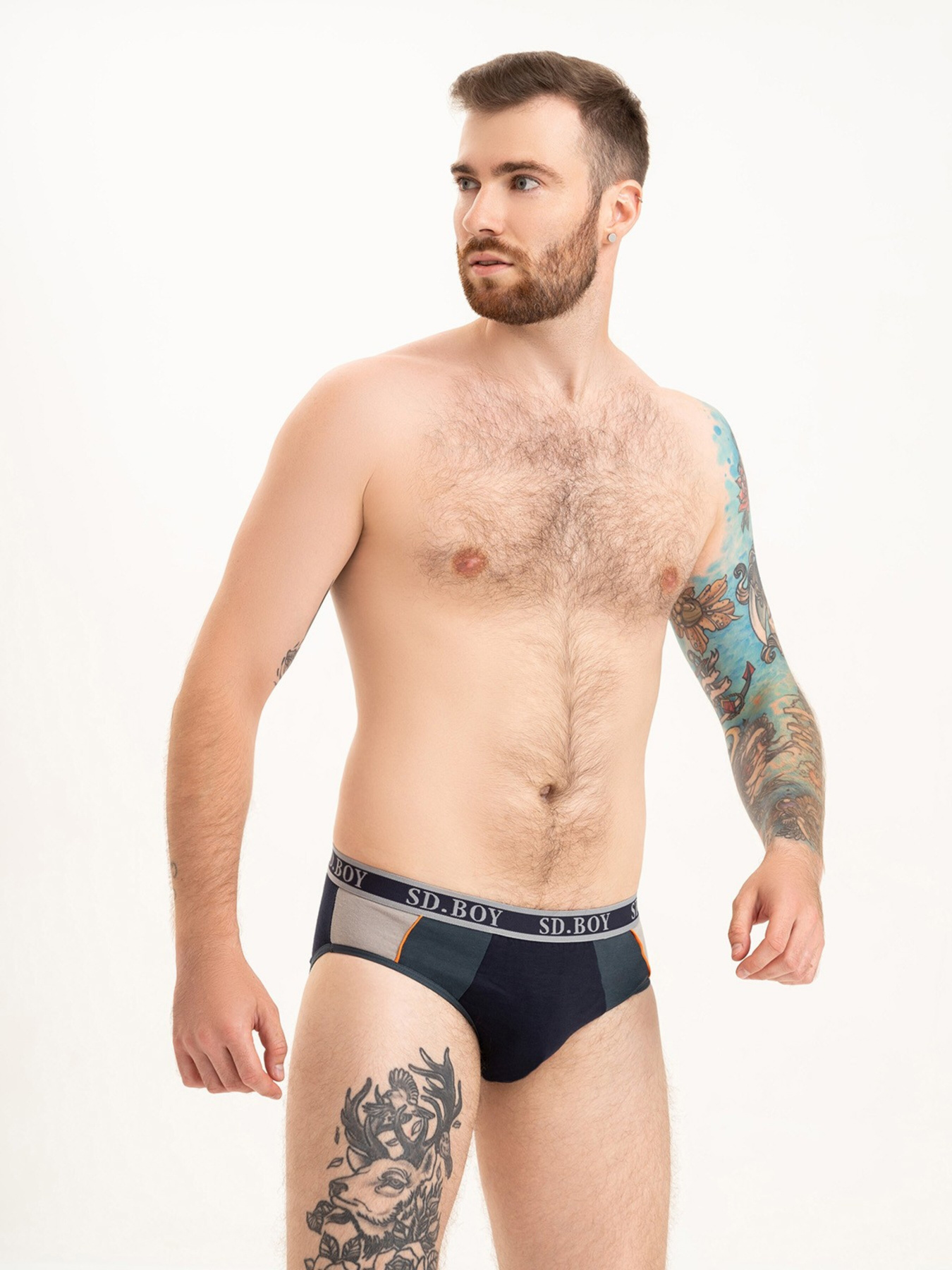 Трусы ISSA Plus модель GN5-205_darkblue Фото