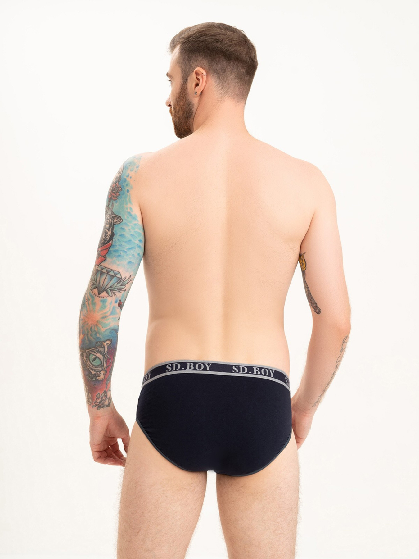 Трусы ISSA Plus модель GN5-205_darkblue Фото