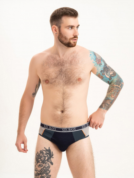 Трусы ISSA Plus модель GN5-205_darkblue Фото