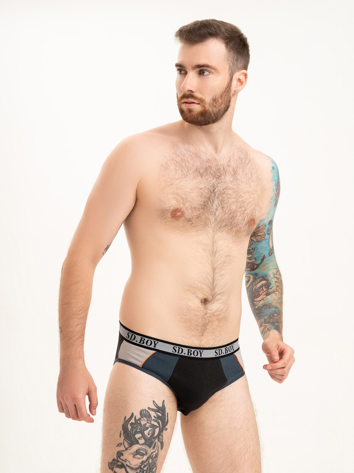 Труси ISSA Plus модель GN5-205_black Фото