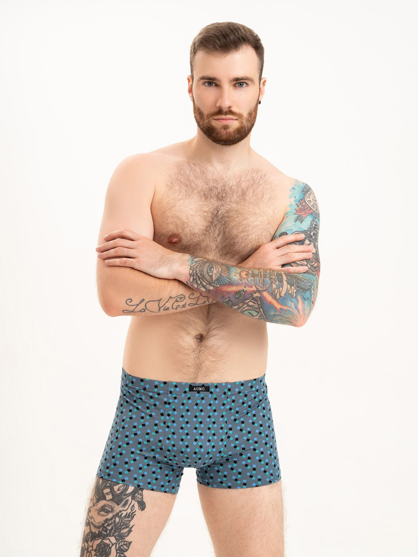 Труси ISSA Plus модель GN5-206_darkgray Фото