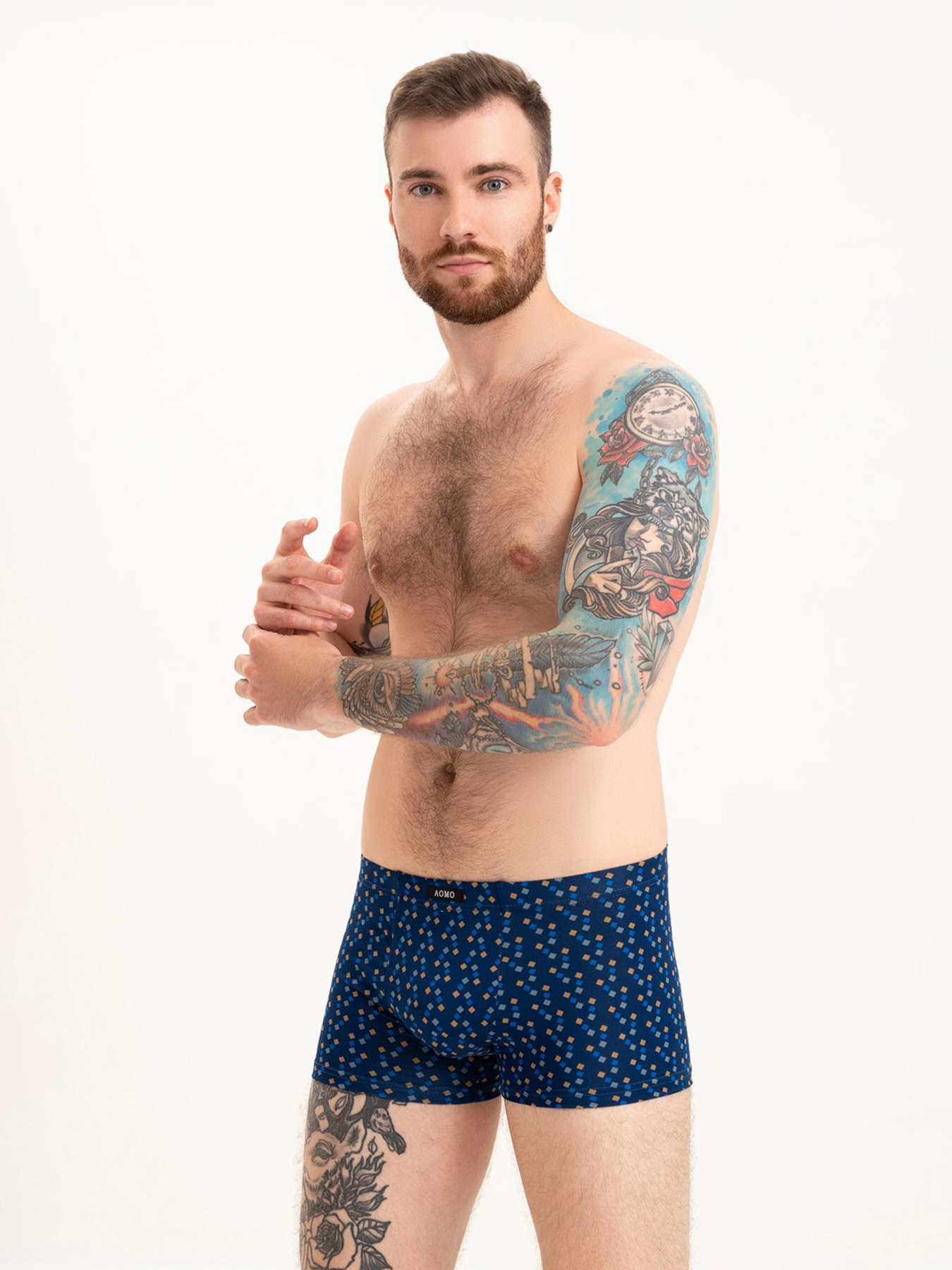 Труси ISSA Plus модель GN5-206_darkblue Фото