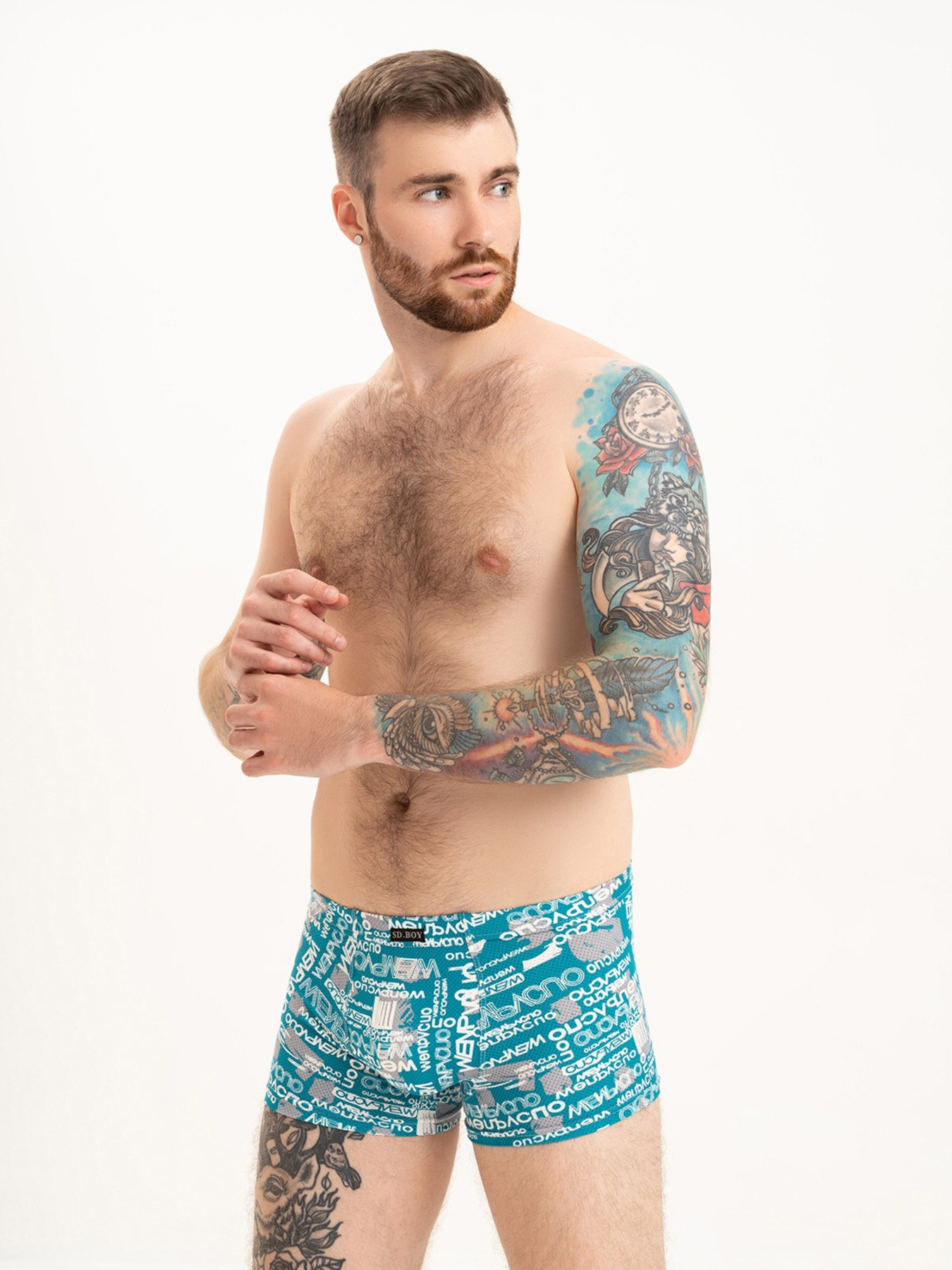 Труси ISSA Plus модель GN5-207_turquoise Фото