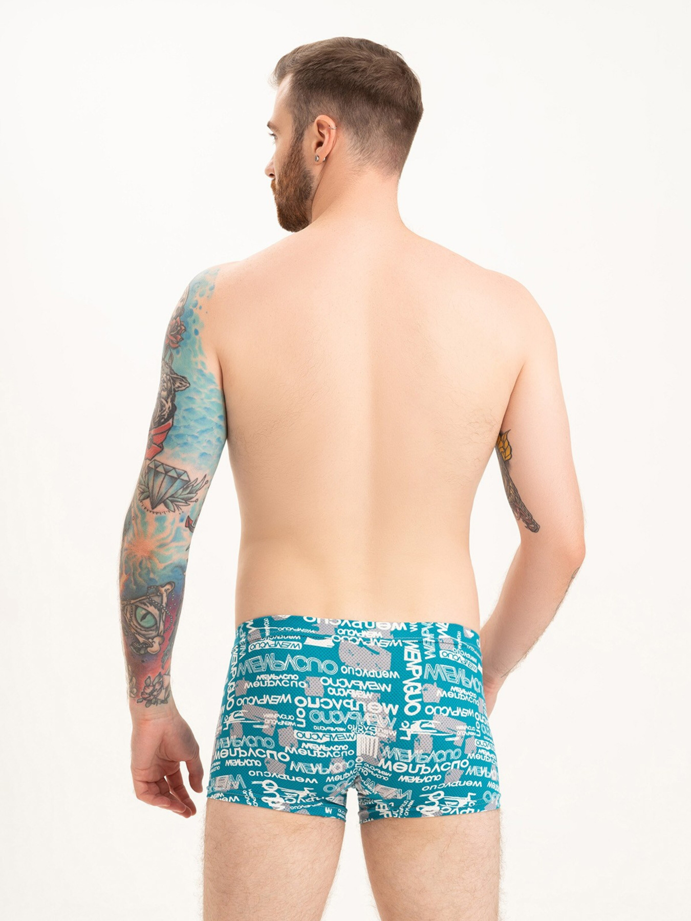 Трусы ISSA Plus модель GN5-207_turquoise Фото