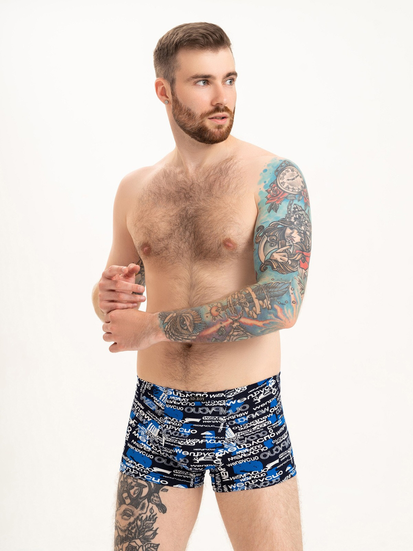 Труси ISSA Plus модель GN5-207_darkblue Фото